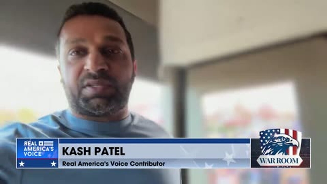 Kash Patel LIVE From Trump Bus Tour