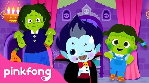 Baby Baby Yes, Papa | Finger Family | Kids' Halloween Songs | Halloween Night | Pinkfong Official