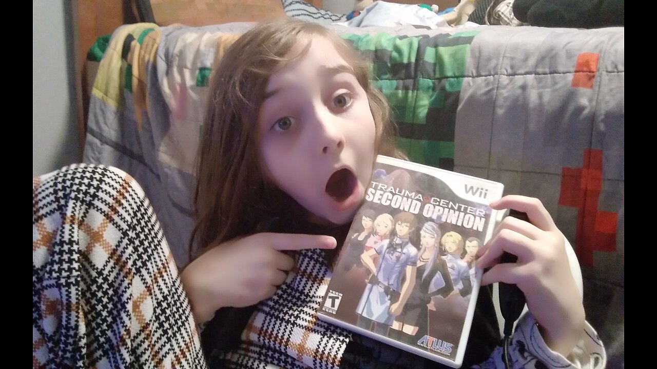 My Sister plays Trauma Center Second Opinion!