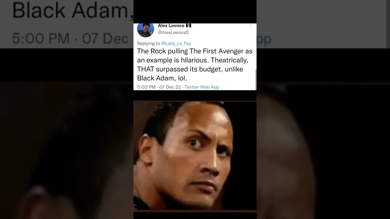 #twitterquotes #therock #blackadam #jre #nypost #steroids #nonsense #shorts #zoobox #dwaynejohnson
