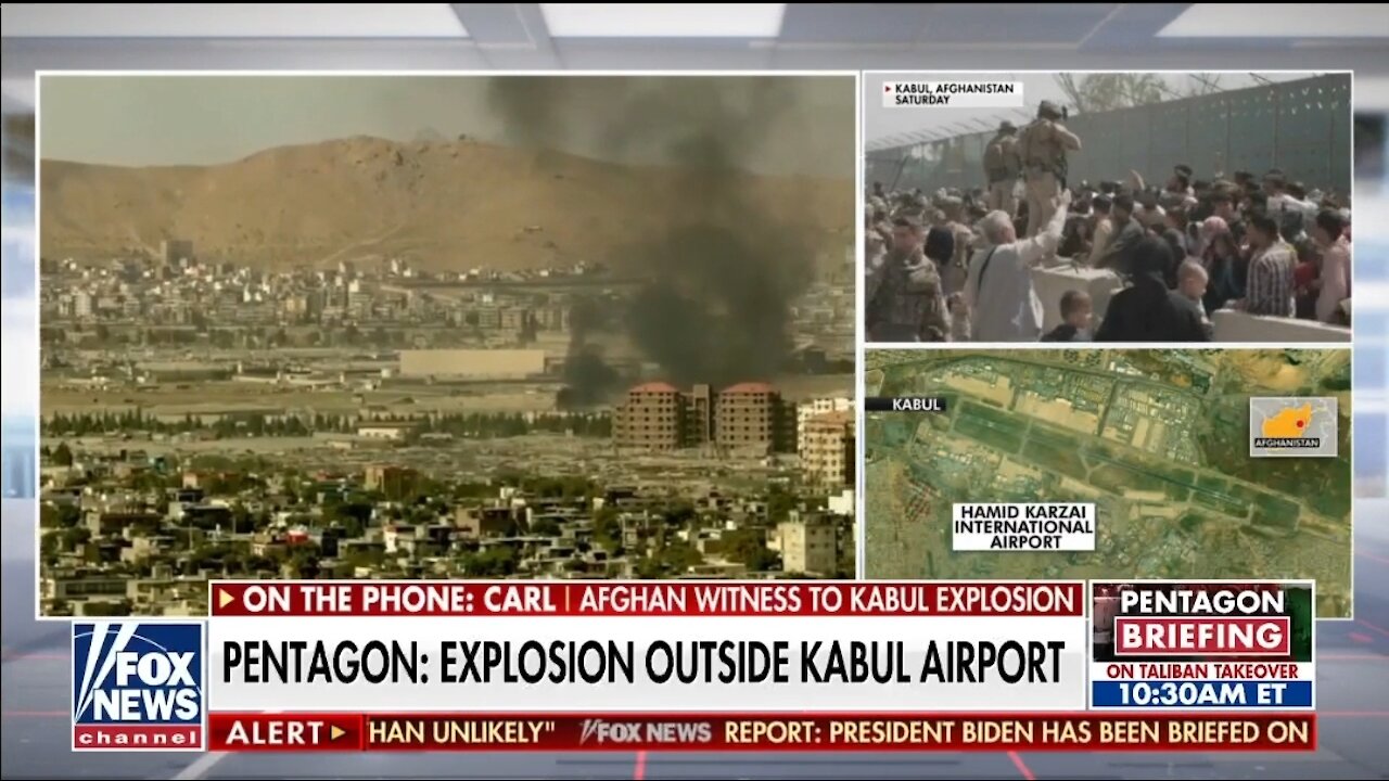 Afghan Witness To Kabul Explosion Says A 5 Year Old Died In His Arms