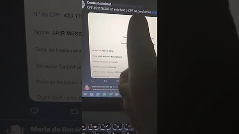 pode mandar pix para CPF 45317828791 do presidente @jbolsonaro se quiser ajudar a democracia tá ok