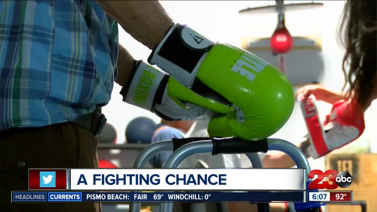 Parkinson's patients fighting back through boxing