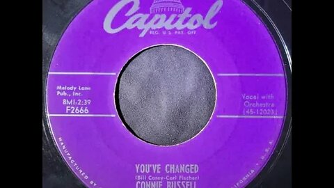 Connie Russell, Harold Mooney – You've Changed