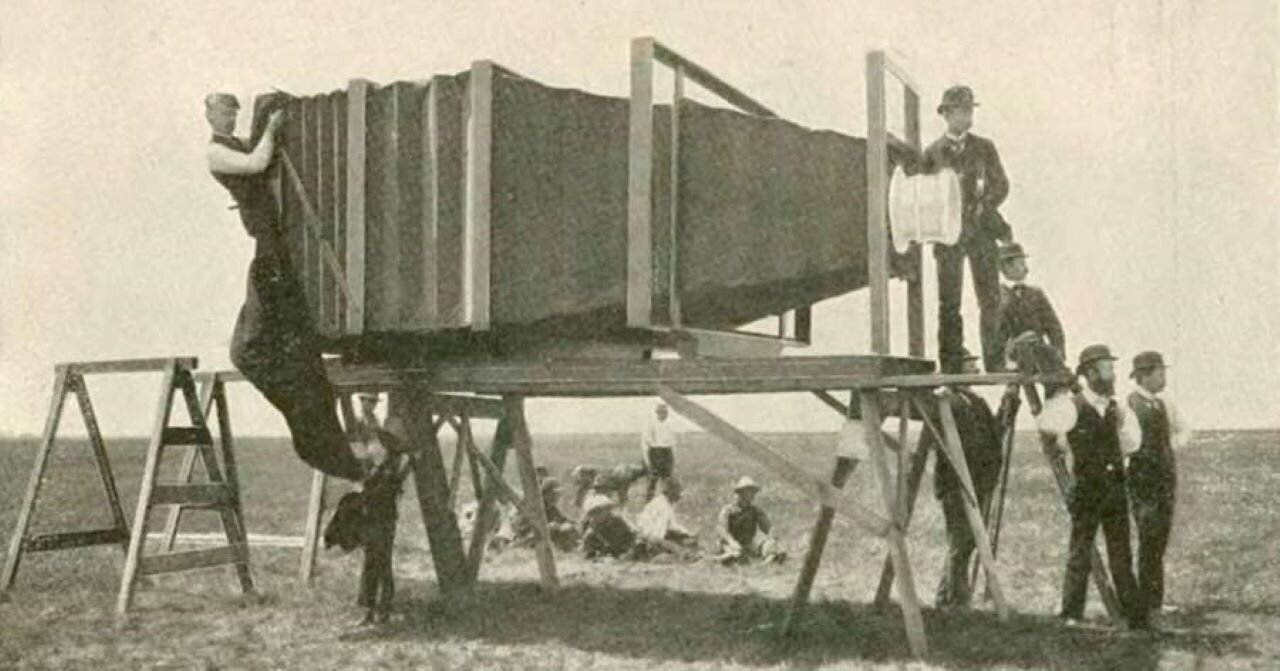 A Photograph of the Largest Camera - Giants Built It...