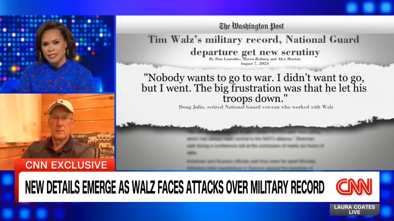 The Details Emerge about Tim Walz as his Military Commander Speaks Out!