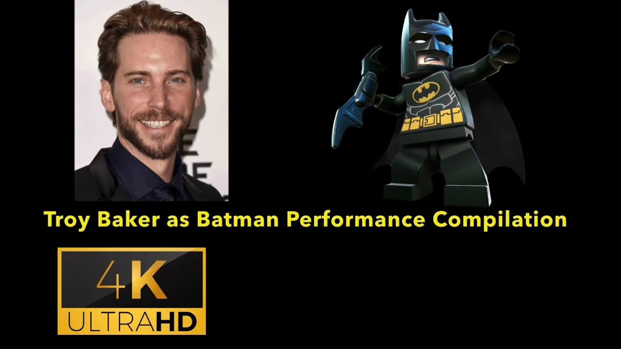 Troy Baker as Batman Performance Compilation