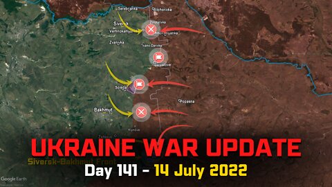Russian Invasion of Ukraine [14 July 2022] - Russian troops move near Soledar & Siversk