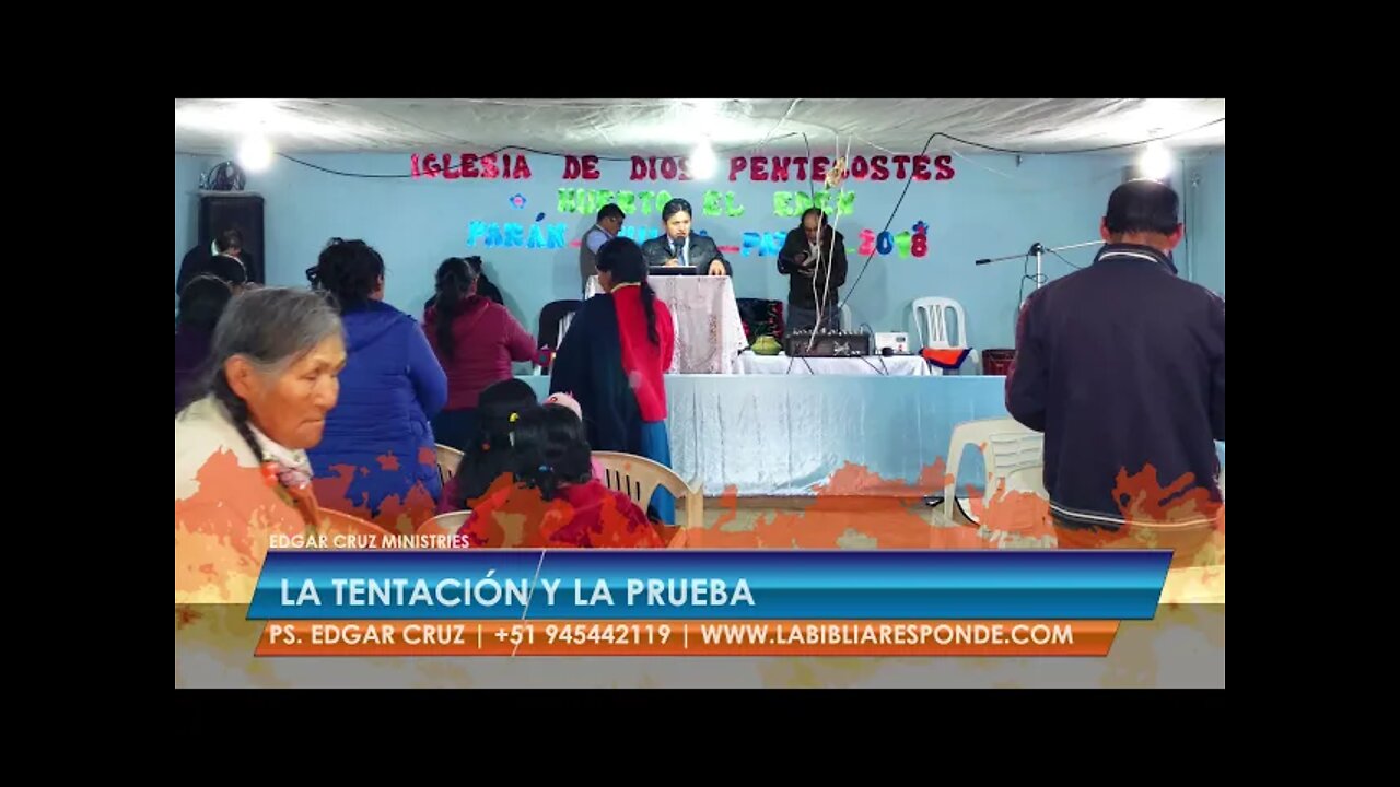 PARAM 2021: LA TENTACION Y LA PRUEBA - EDGAR CRUZ MINISTRIES