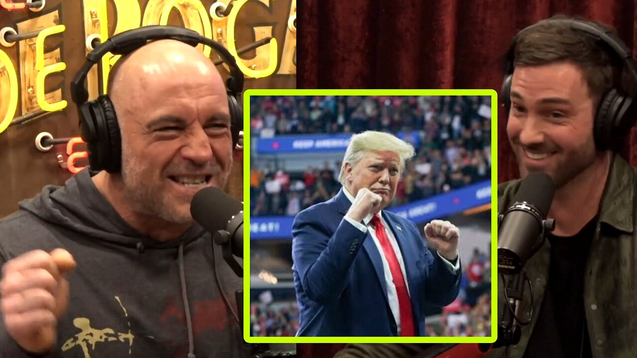 Trump always celebrate -JRE