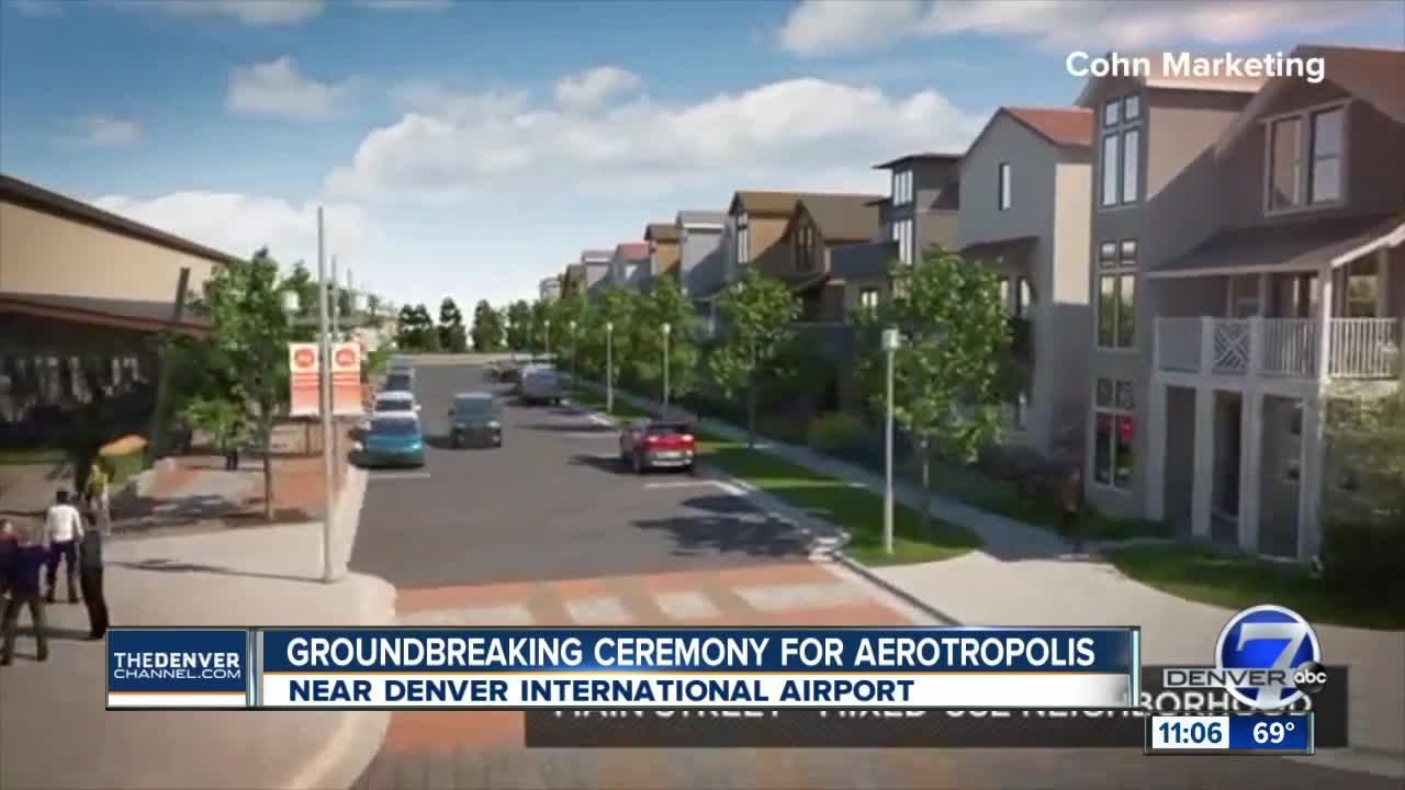 Groundbreaking for massive 'Aerotropolis' development near DIA