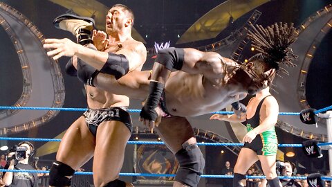 Batista vs Finlay vs Bobby Lashley vs King Booker No Mercy 2006 Highlights