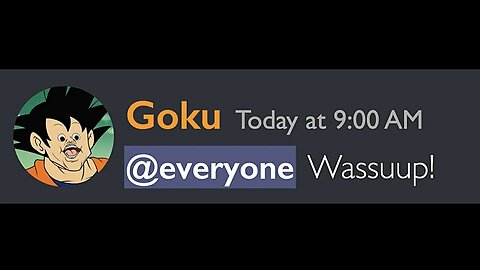 POV: Goku Has a Discord Server