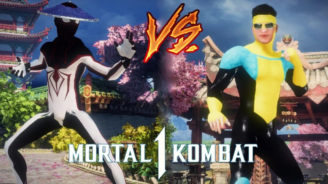 Mortal Kombat 1 - Spiderman Vs Invencible