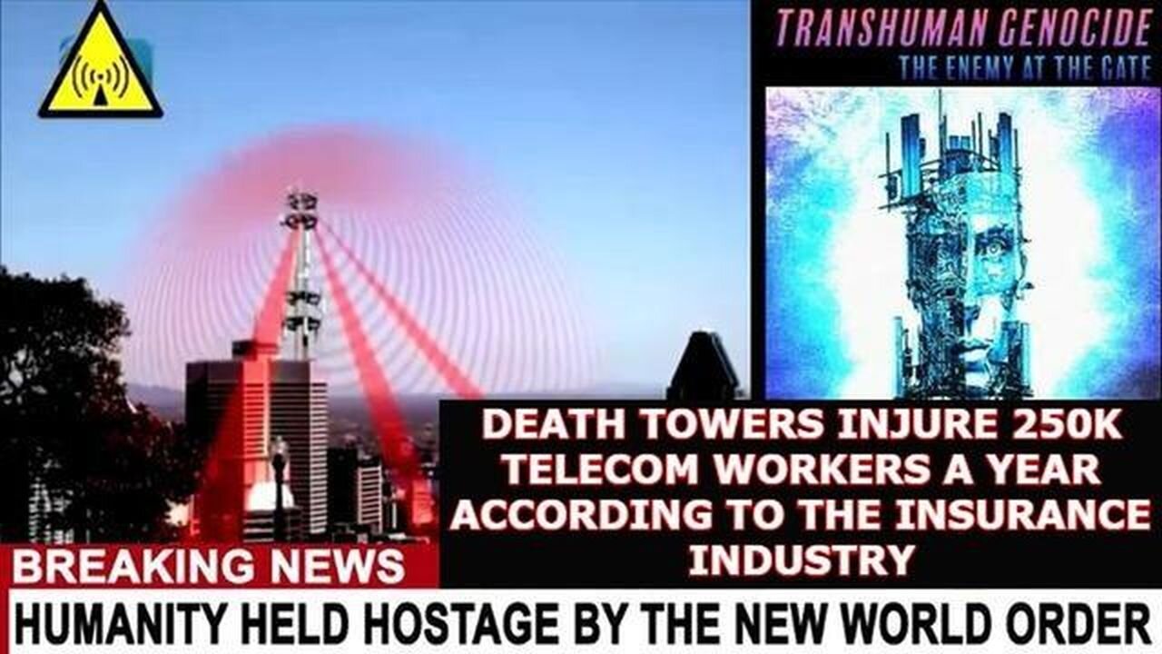 DEATH TOWERS INJURE 250K TELECOM WORKERS A YEAR ACCORDING TO THE INSURANCE INDUSTRY