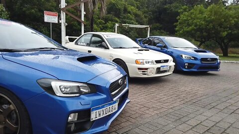 SUBARU STi DE PISTA NAS RUAS DE FLORIPA - Só acelerada insana !!!