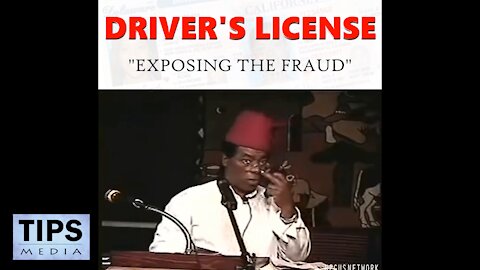 Your Driver's License - Exposing the Fraud