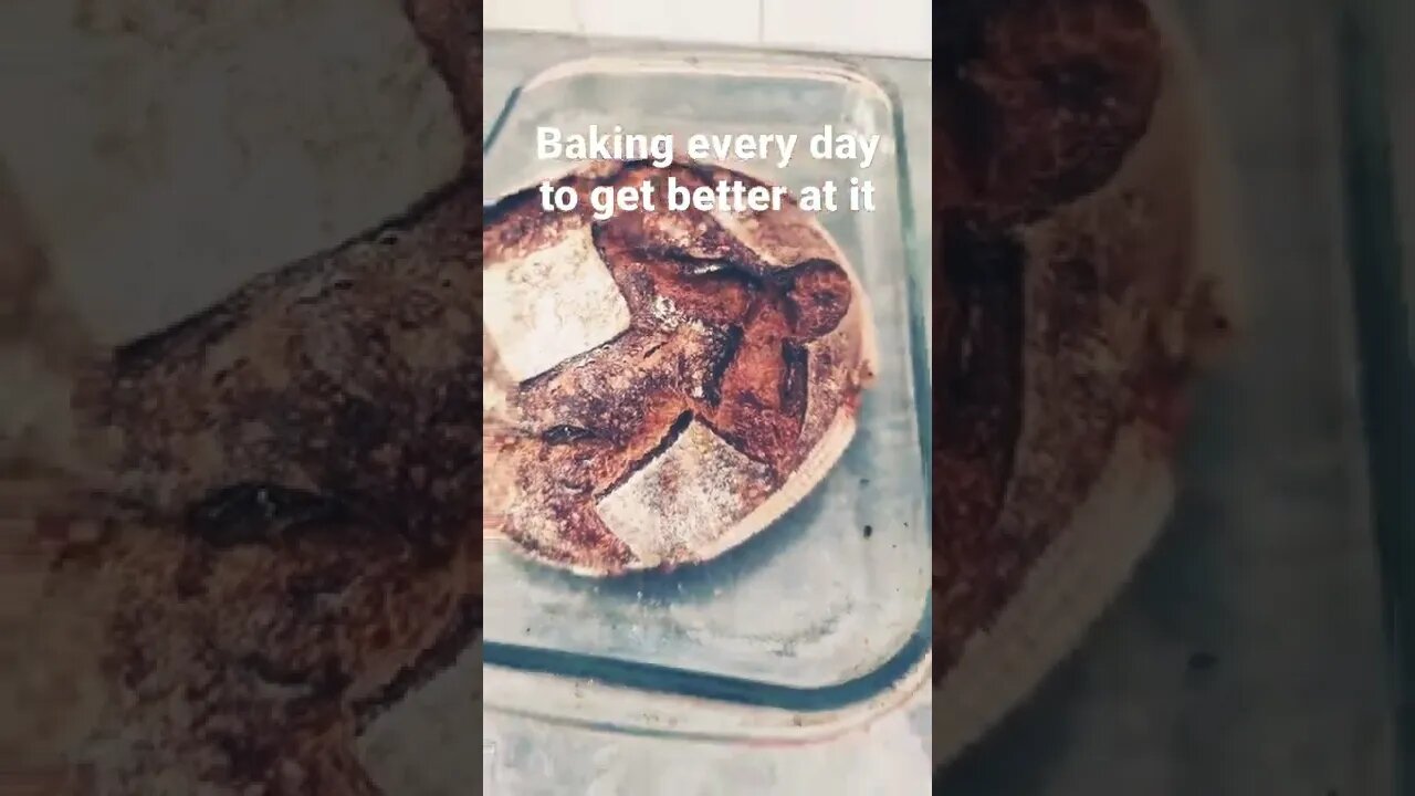 Bake every day to be better at it.