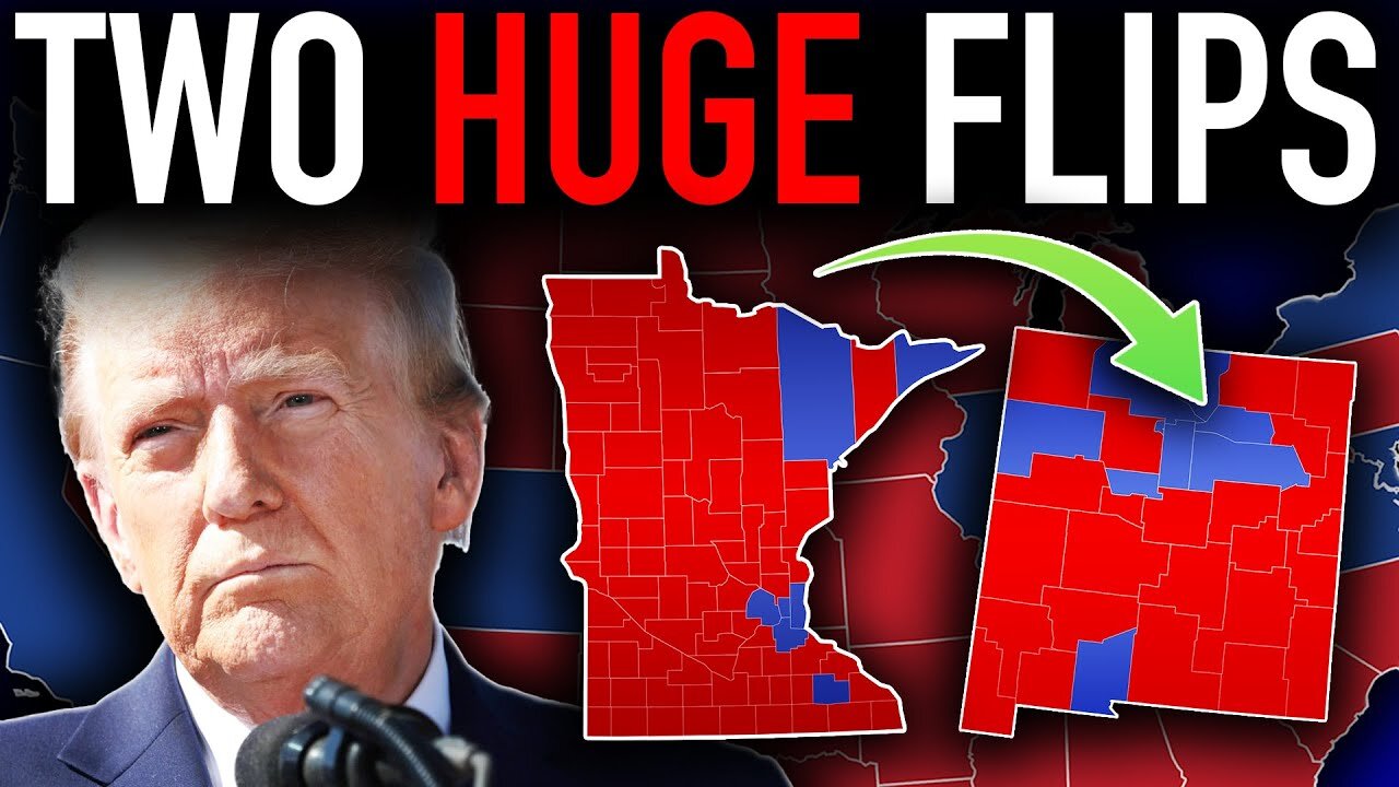 Minnesota and New Mexico FLIP RED in Shocking 2024 Election Forecast!