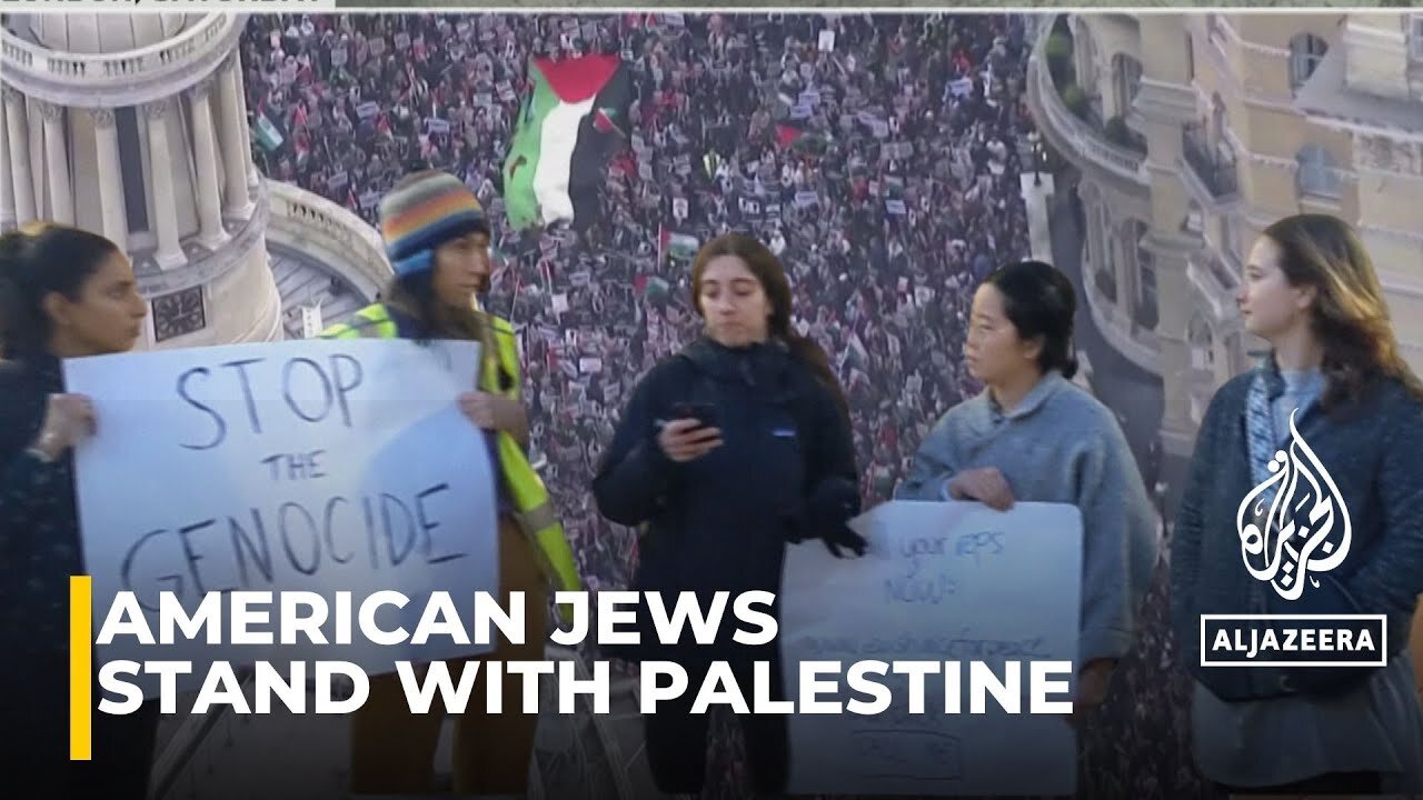 American Jews stand with Palestine