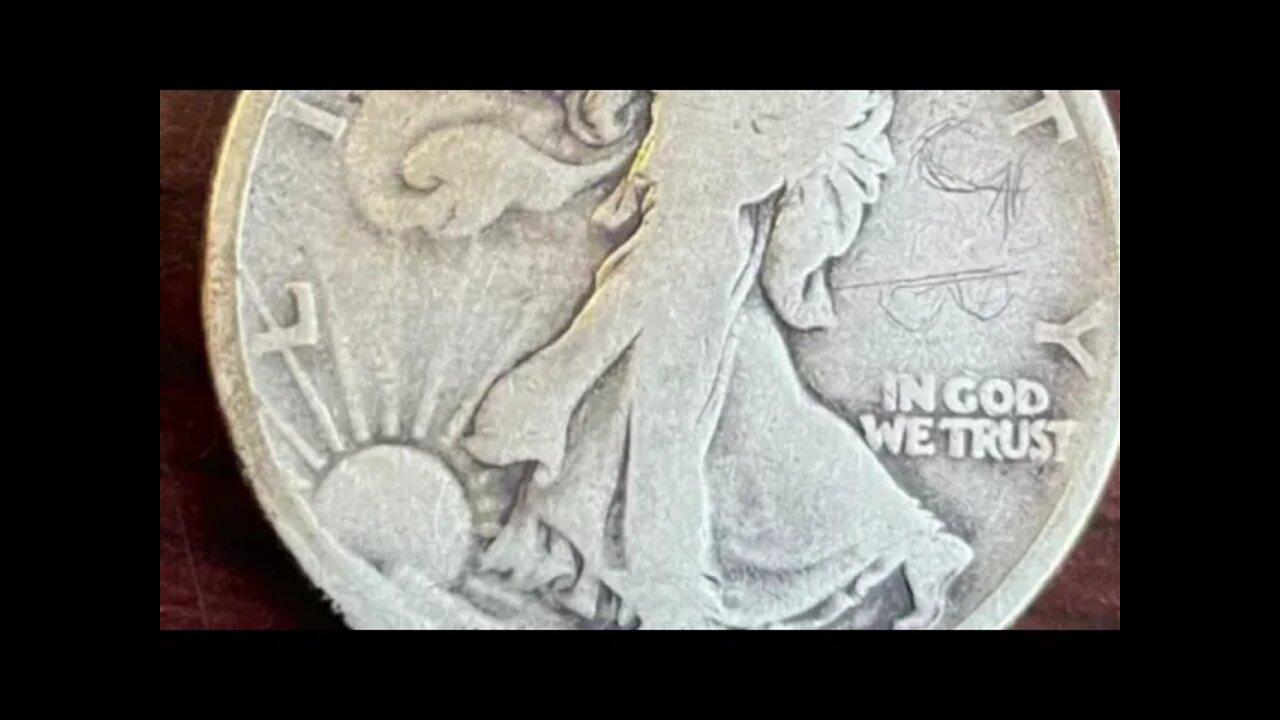 JB Was Here - 1916s Walking Liberty Half Dollar DONT! #shorts