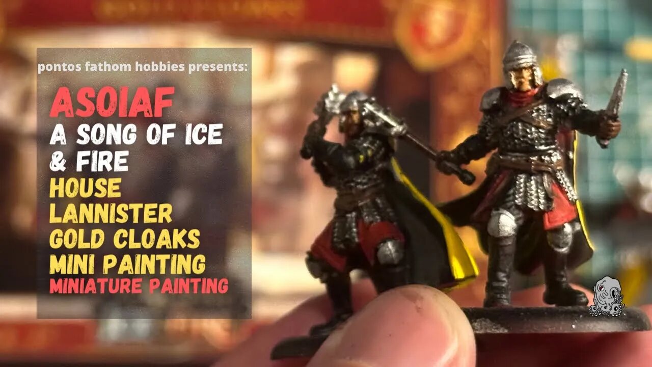 ASOIAF - Gold Cloaks - A Song of Ice and Fire - Lannister - tabletop miniature painting