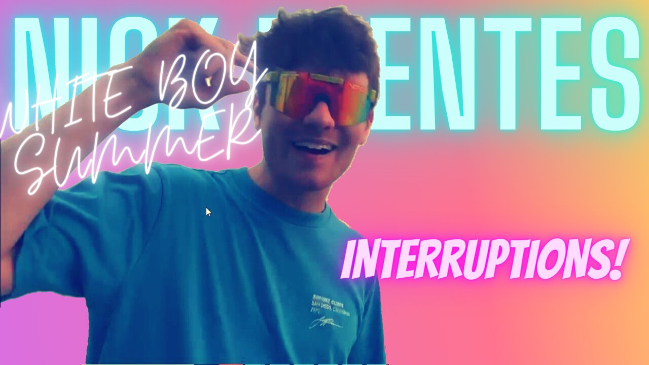 Nick Fuentes - Nick keeps getting interrupted