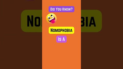 Face your Nomophobia!