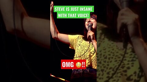 STEVE PERRY IS INSANE! #shorts #music #steveperry #journey