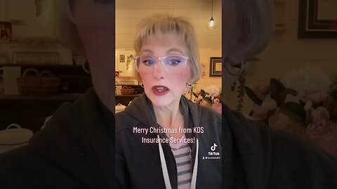 Customer Merry Christmas Message from KDS Insurance Services!