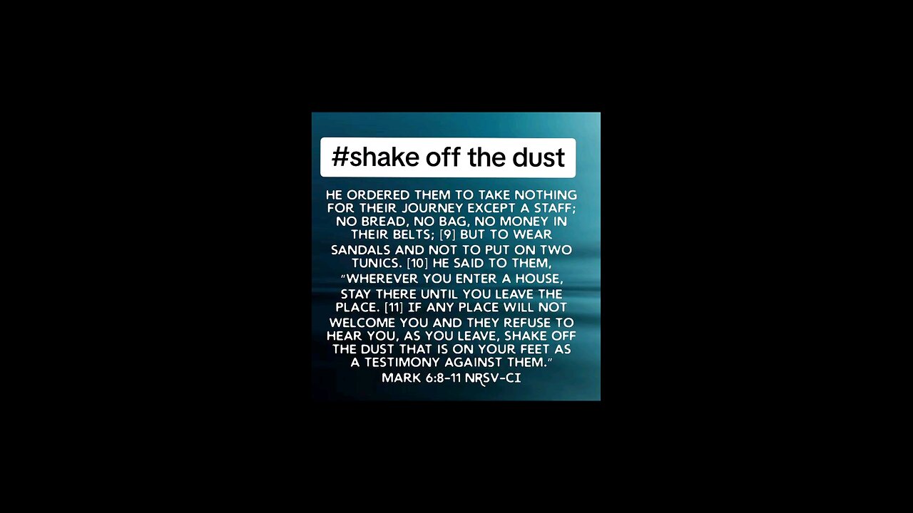 shake off the dust #biblebuild #bibleverse #biblia #bibleverseoftheday♥️💚💙💜🧡💛