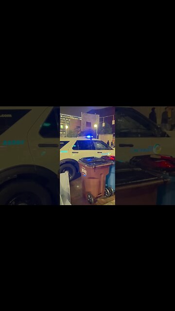 Why Are Cop Cars Doing This? #homeless #prepping #cincinnati