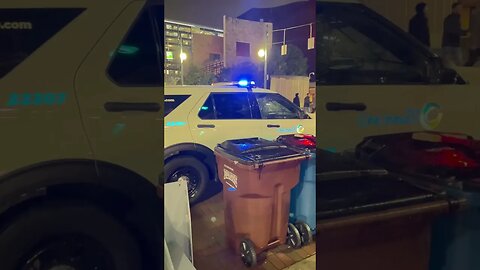 Why Are Cop Cars Doing This? #homeless #prepping #cincinnati