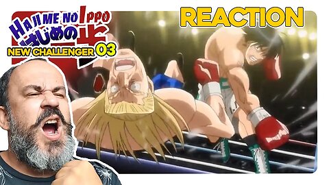 MIYATA ME ILUDE MAIS UMA VEZ COM ESSE FINAL! | REACT hajime no ippo new challenger episódio 3