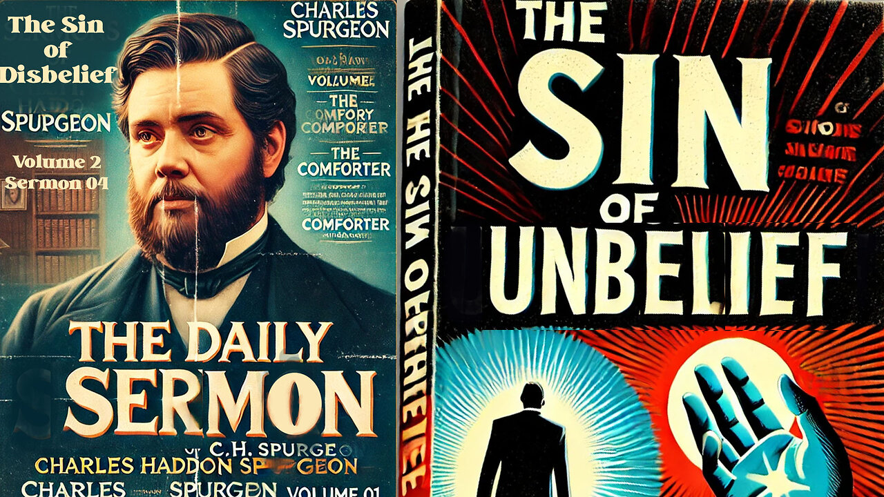Daily Sermon "The Sin of Unbelief" Inspirational Sermons of Rev. CH Spurgeon