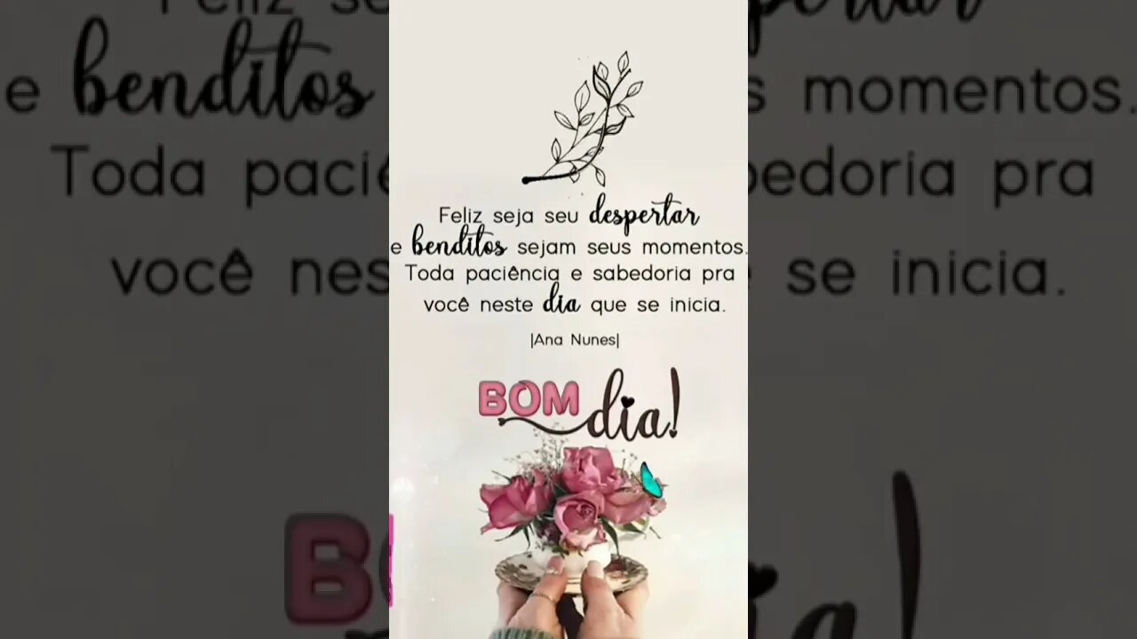 Bom dia para todos #mensagemdodia #deus #reflexao #deusnocomando #deusdoimpossivel #oração #shorts