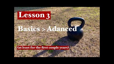 Lesson 3- get that foundation down before you apply more advanced protocols