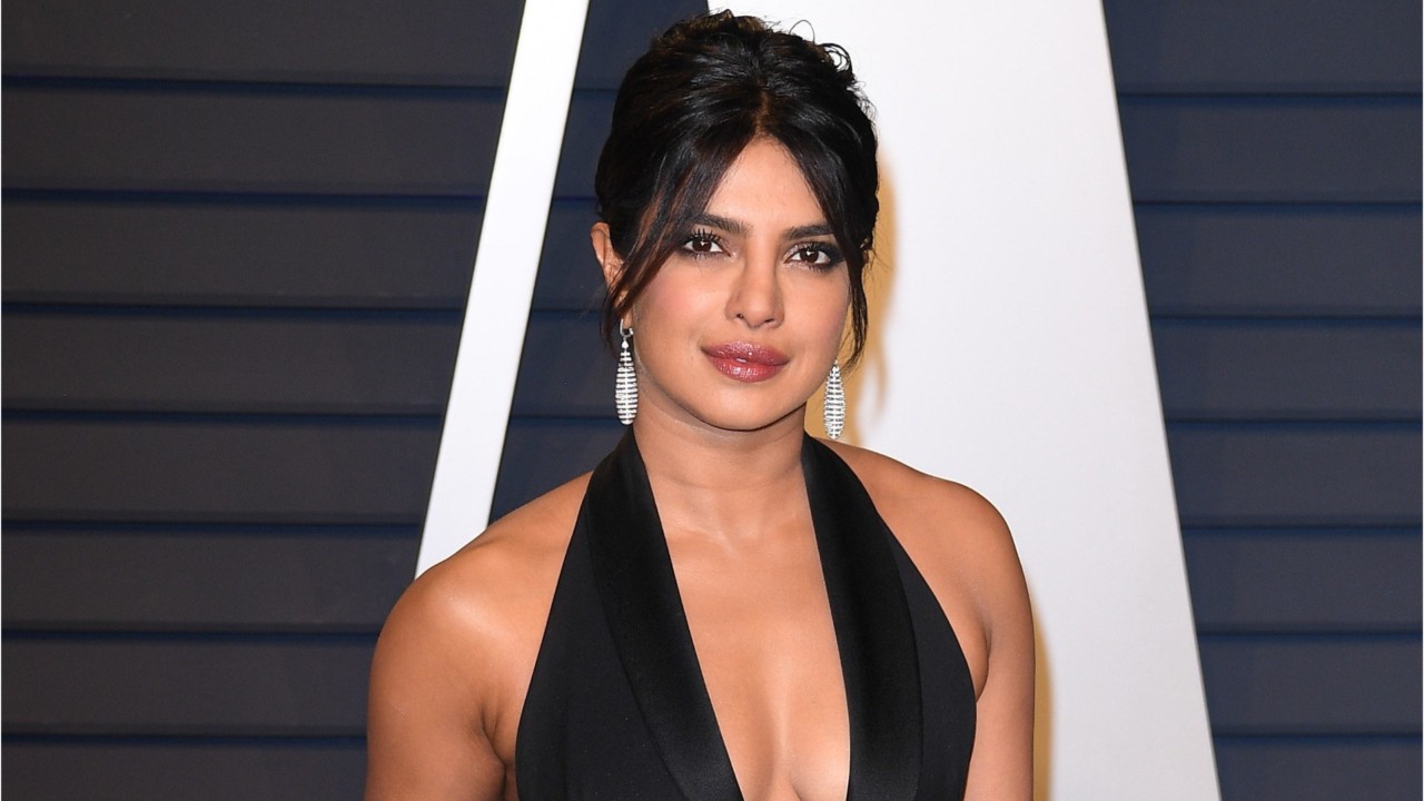 Priyanka Chopra Put A Playful Spin On The Sheer-Fashion Trend In A $1,370 Polka-Dot Shirt And Skirt