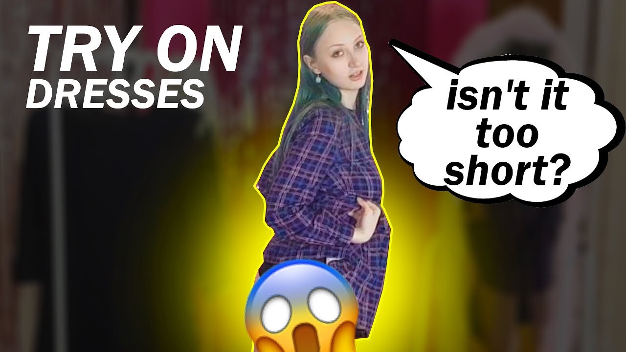Daring Fashion Experiment: Trying on Ultra-Short Dresses!