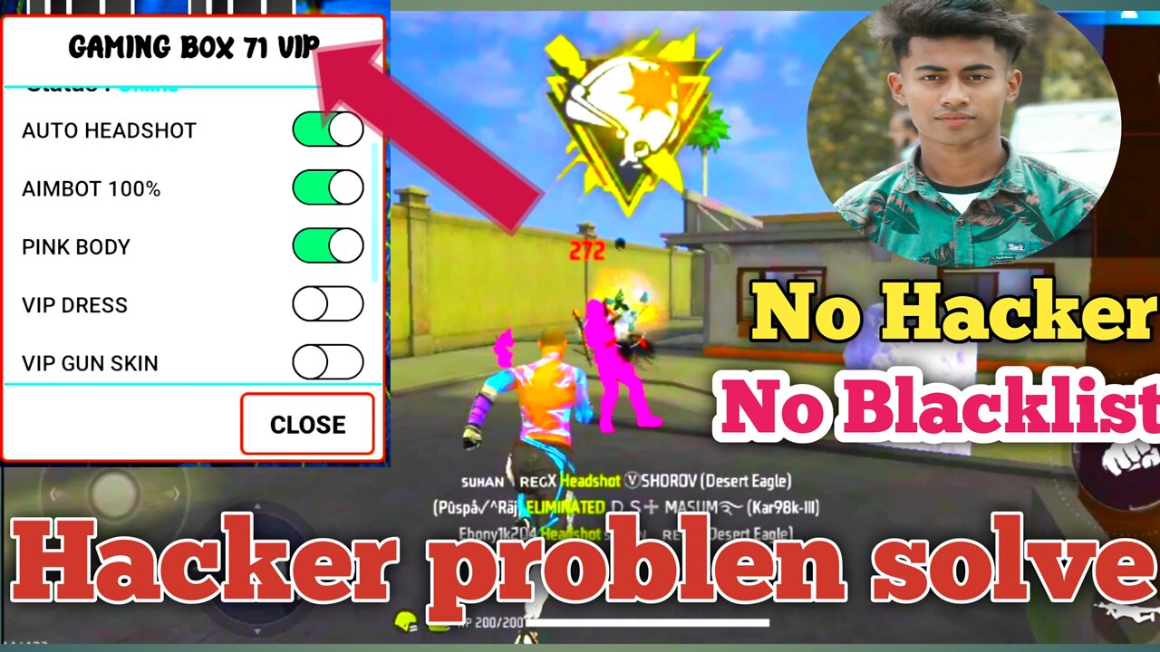 White444 hacker game, garena freefire