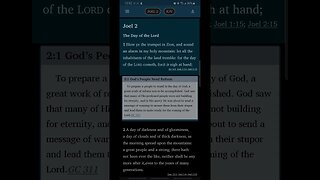 Bible Commentary 21: Joel 2:1