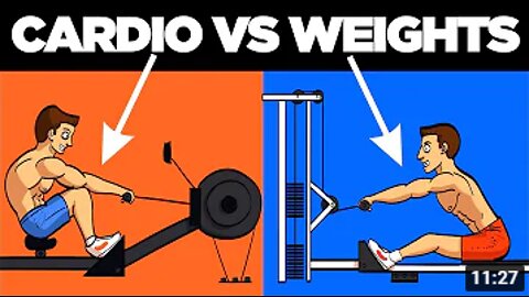 Cardio vs Weights (Best Way to Burn Fat) !!