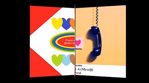 Liga pra mim meu amor, meu coração está esperando [Frases e Poemas]