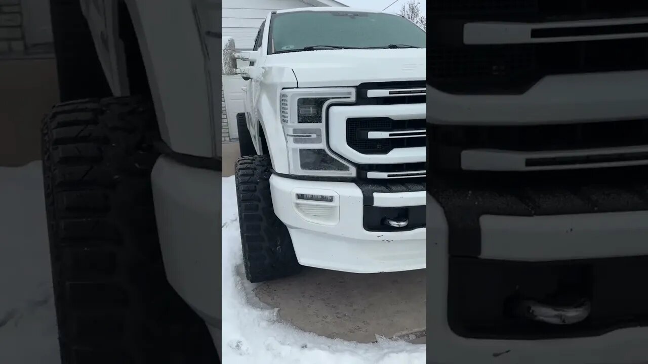 -5 degree Cold Start 2020 6.7 Powerstroke F-350 5” Straight Pipe