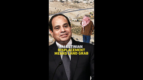 Palestinian Displacement Means Land Grab