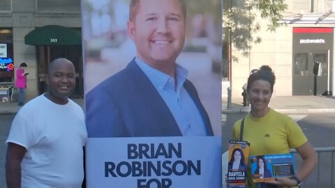 Just swinged by Tribeca to show my support for @Danyela4NY State Senate Campaign.