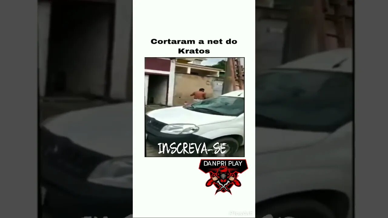 TENTARAM CORTAR A NET DO KRATOS 😳 (REZA A LENDA QUE Ó CARA CONTINUA CORRENDO ATÉ HOJE)
