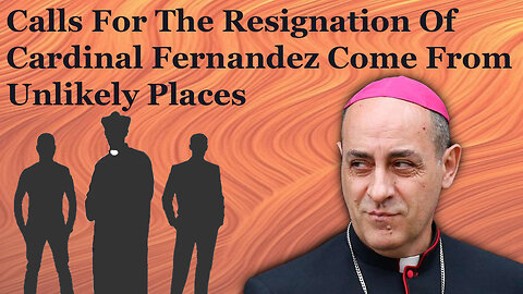 Calls For The Resignation Of Cardinal Fernandez Come From Unlikely Places