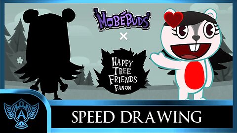 Speed Drawing: Happy Tree Friends Fanon - Zoee | Mobebuds Style