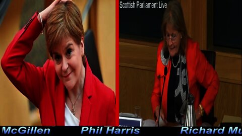 Deputy Convener Destroys Nicola Sturgeon Before Convener Cuts Her Off